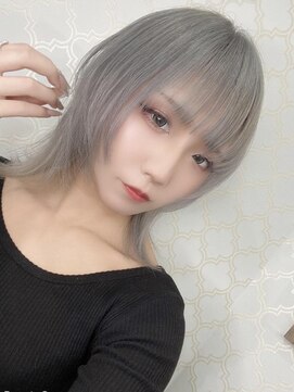 ブランシスヘアー(Bulansis Hair) #シルバー #ウルフ #グレー