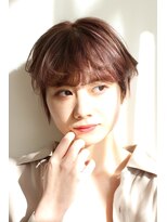 フラミューム 藤枝(flammeum)&nbsp;パールベージュ×小顔マッシュショート