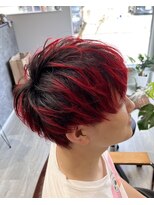 ネジヘアライフ(Nezi Hair Life) レッド　メンズ