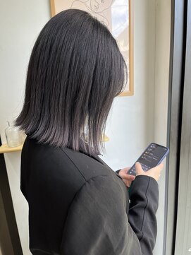 ウタ(uta) 暗髪ブルーグレー