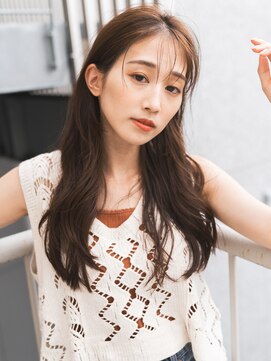 エスドットブルーム(S.BROOM) 【S.BROOM なんば】シースルーロングレイヤースタイル