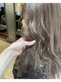 白髪ぼかしハイライト ベージュ
