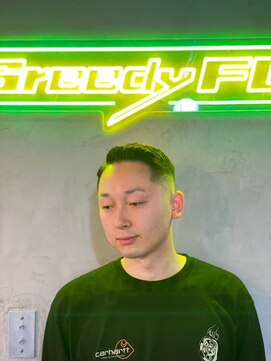 グリーディーフォックス 代々木(Greedy FOX) アップバング/ツーブロックマッシュ/束感/波巻き[シェービング]
