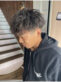MEN'S HAIR ツイスト×メッシュ×ツーブロック