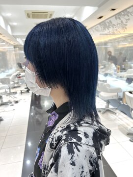 ヘアーアンドメイク ニューヨークニューヨーク 姫路店(Hair&Make NYNY) ウルフ×ブルージュ