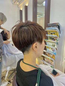 ヘアアーク(HAIR arc) ショートカット#京成津田沼#メンズライク#京成大久保#津田沼