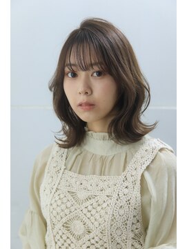 スノードロップ 高円寺店(Snowdrop) 前髪/マチルダボブ/ピンクベージュ/インナーグレージュ/高円寺