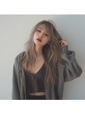 【ハイトーンカラー】アッシュベージュ