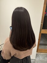 リリアーナ(LILIANA)&nbsp;ブラウンカラー 秋冬ヘア 髪質改善 縮毛矯正 ガーリーヘア 池袋