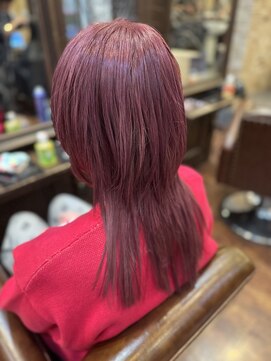 シャル 町田(shalu) 大人かわいいピンクレッド/10代20代30代40代