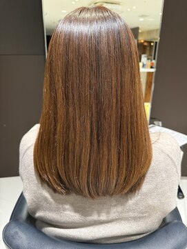 アヴァンスクロス あべのルシアス店(AVANCE.CROSS) 髪質改善×ブラウンベージュ
