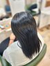 【人気No.2☆憧れの艶髪へ◎】カット＋美髪縮毛矯正＋marbbナノバブル￥19,950