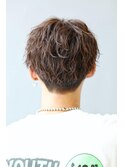 2way ツイストスパイラルパーマ　センターパート
