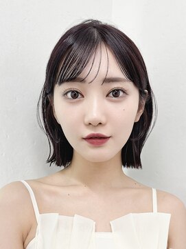 ガーデン 渋谷(GARDEN) イメチェン美髪小顔似合わせカットサイドバングボブカット