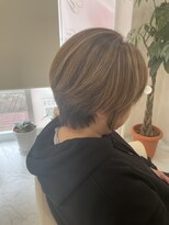 ヘアプロデュース ワイ(hairproduce y)&nbsp;ショートボブ×ハイライト