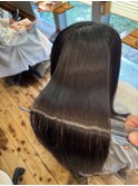 美髪ストレート♯静岡市♯髪質改善♯縮毛♯美髪矯正