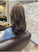 ロングレイヤー ハイライトスタイル
