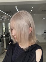 ノートエートル 西金沢(Nought etre)&nbsp;王道ミルクティーカラー10代20代ブリーチカラーハイトーンカラー