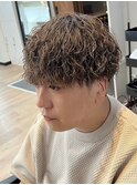 横浜ツイストスパイラルパーマツイスパツイストパーママッシュ◆