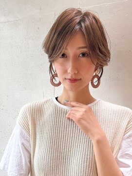 センスヘア(SENSE Hair) 【軽やか＆上品】大人のこなれショートボブ