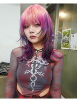 レコ 渋谷(LECO)&nbsp;ピンクデザインルーツカラーハイトーンケアブリーチ