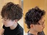 カット+シャドウパーマ/ツイストスパイラルパーマ