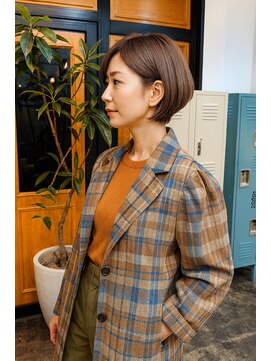 コポル(Copol) まわりと差がつく大人ショート×ラテブラウン