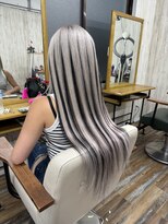 ヘアスタジオワン 藤沢店(HAIR STUDIO ONE)&nbsp;ホワイトアッシュミルクティーローライト