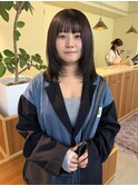 20代30代40代 ココアベージュ/小顔に見せるヘア