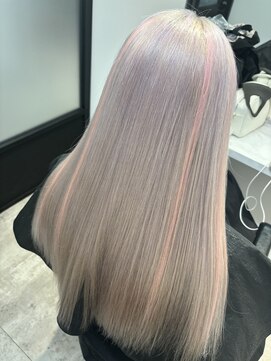 アルメリア 池袋(Arumeria) 地雷/ホワイトシルバー/メッシュ/