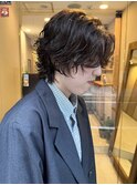 ショートパーマ/ショートウルフ/レイヤーヘア/ニュアンスパーマ