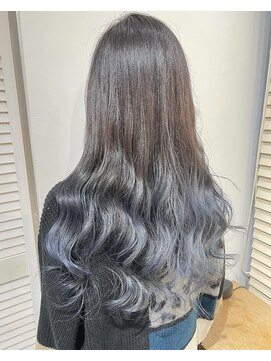 ラピスタ 池袋(Lapista) 韓国ヘアハッシュカットダブルハイライトカラー【Lapista池袋】