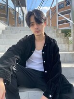 salon de MiLK 札幌大通店【サロン ド ミルク】 メンズセンターパートのナチュラルヘア【大通】