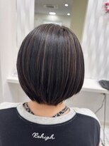 ヘア ポジション HAIR Position 能代北店 白髪ぼかしハイライト