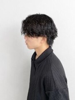 アティ バイ アサクラ(Aty by ASAKURA)の写真/【パーマ特化型】メンズ波巻きからボブまで！最先端の技術とスピーディーな施術で理想の"朝楽"パーマヘアへ