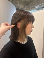 カノエ(canoe) 透明感溢れるインナーカラー