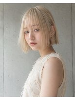 ソウ 横浜(SOU) 切りっぱベージュブロンド