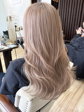 リードヘアーバイバンプ(Lead Hair by vamp) #ミルクティベージュ#韓国風