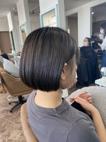 エヌ ヘアー(N-hair) ボブ×イヤリングカラー