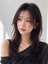 ノラ ギンザ(NORA GINZA)&nbsp;レイヤーカット×ウルフ×シースルーバング20代30代40代50代60代