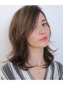 大人ミディアムレイヤー　　MILK/MURIEL &nbsp;ACO