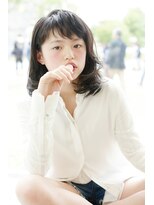 コワファースト 大分(COIFF1RST)&nbsp;Aラインらふウェーブ シースルーばんぐ