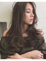 ヘア ラボ ニコ 藤沢店(hair Labo nico...) ハイライト#ワイドバング#くびれミディ#モーブカラー