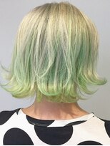 ヴィレッタ(VIRETTA)&nbsp;ホワイトブロンド×ライムグリーン