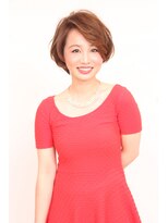 ヘアージェニック(hair genic) 大人女性にフィットするひし形ショート