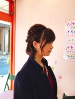 美容室スタジオ ミスティー&nbsp;ハーフアップ