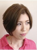 美バランス☆大人ショートボブ