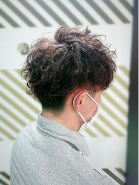 バーバーバー 都賀(BARBER-BAR) マッシュスパイラルパーマ
