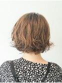 無造作パーマ