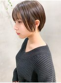 ハンサムショート、ショートボブ、スリークショート